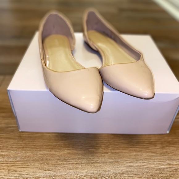 Pink point toe flats - Picture 3 of 3